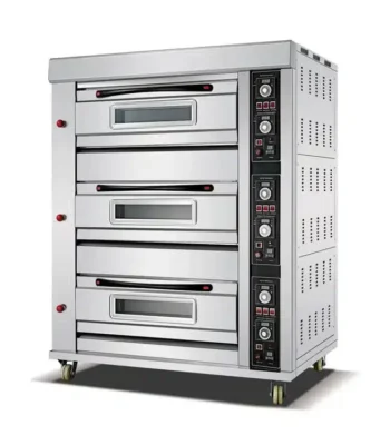 Gas Oven 3 Deck 6 Tray jpg