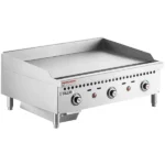 Commercial Gas Griddle with Thermostatic Control