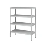 Commercial Stainless Steel Plain Shelving Unit