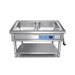 Commercial Pan Bain Marie 2 GN With Stand