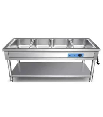 Bain Marie 4 gn with stand