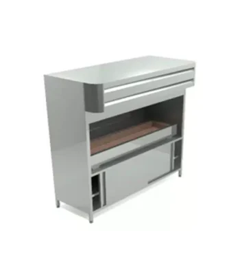 Charcoal barbecue machine