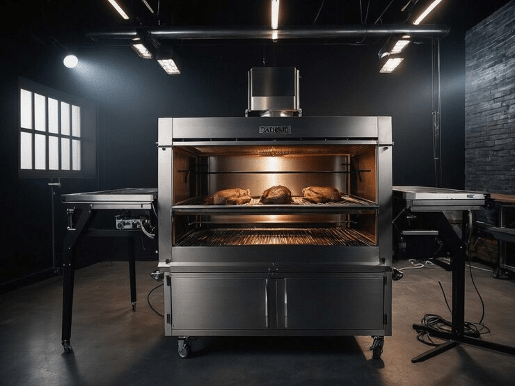commercial oven capacity